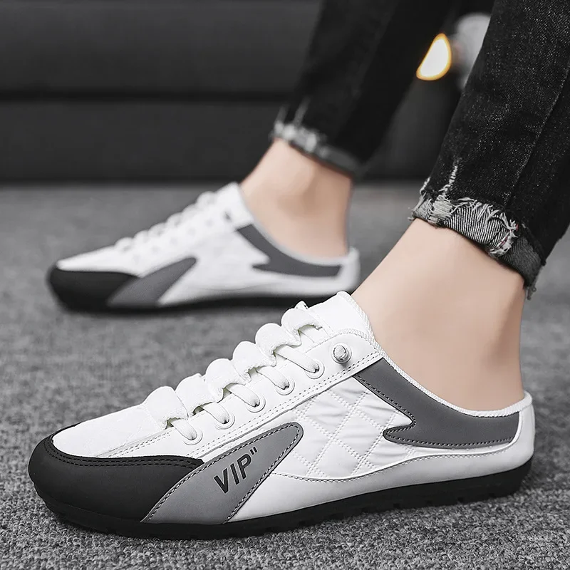 Women'S Shoes Hey Dude - 2025 Men's Shoes Breathable Half Slippers