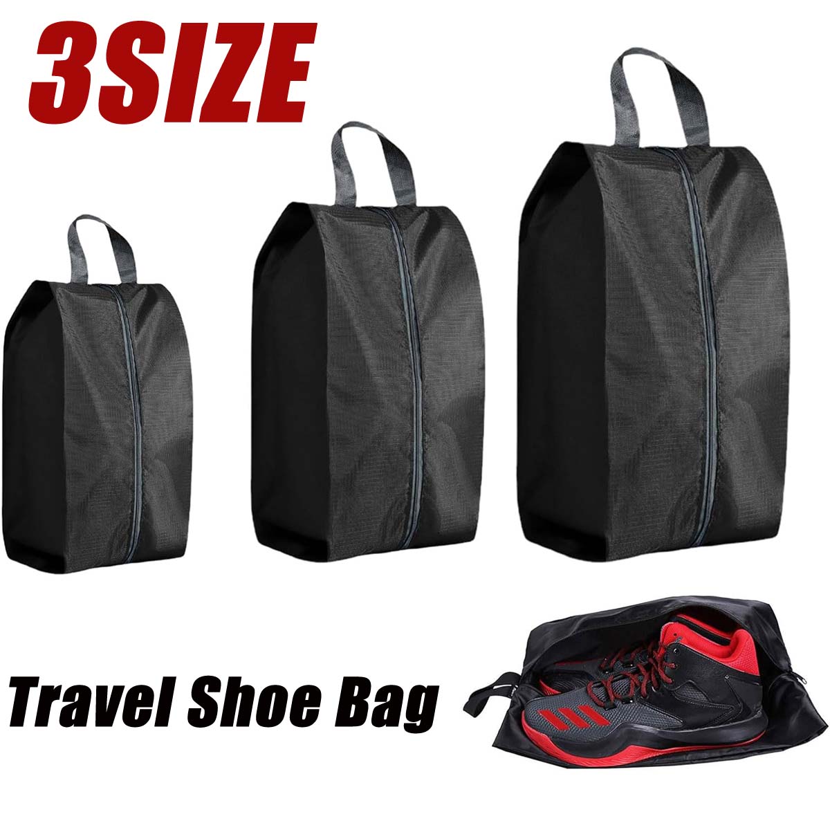 Women'S Shoes Ecco - 3Size Portable Waterproof Shoes Bag Multi-function