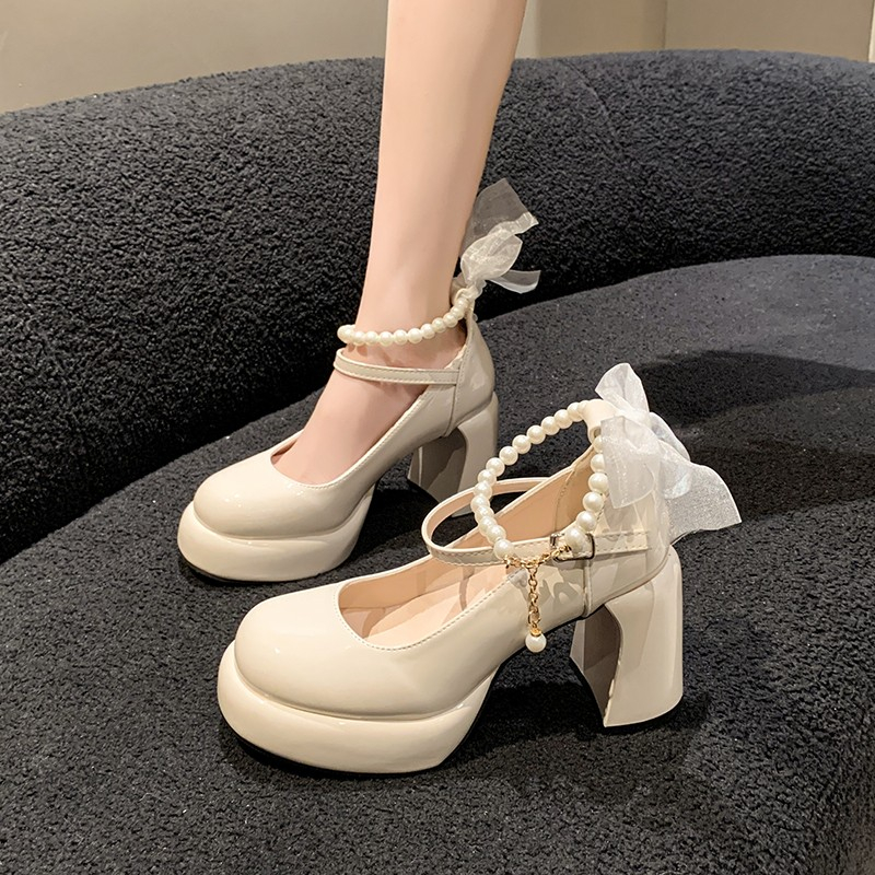 Women Shoes Must Have - Mary Jane High Heels 2026 Summer