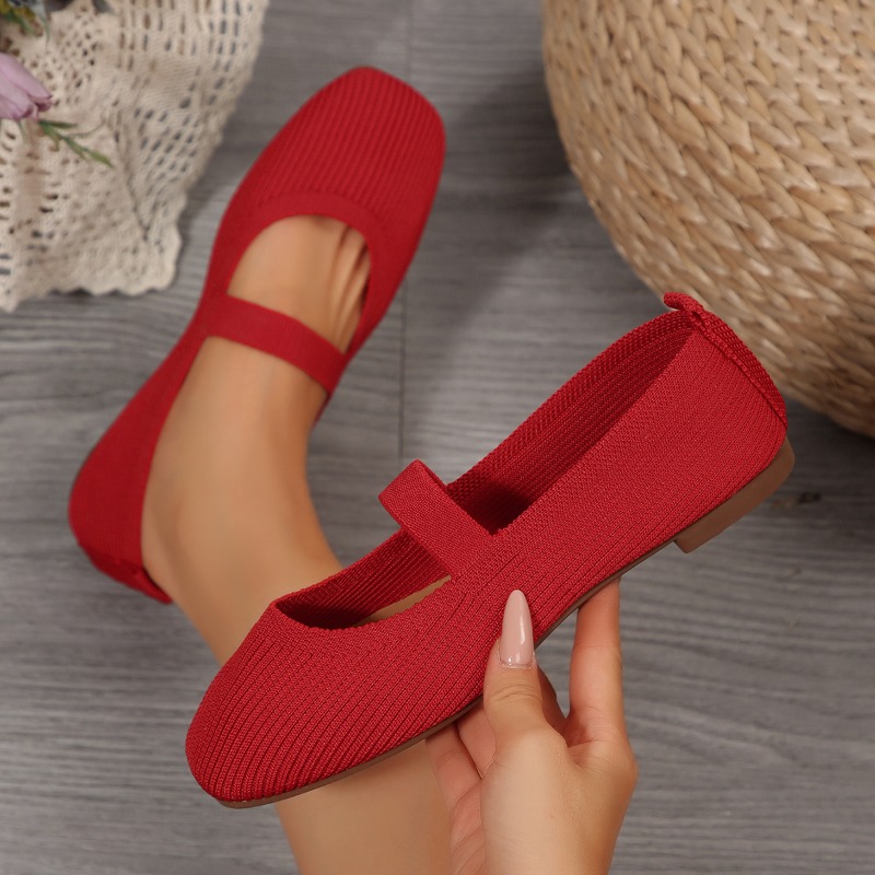Women Casual Knitted Ballet Fl - Women'S Shoes Hey Dude recension och pris