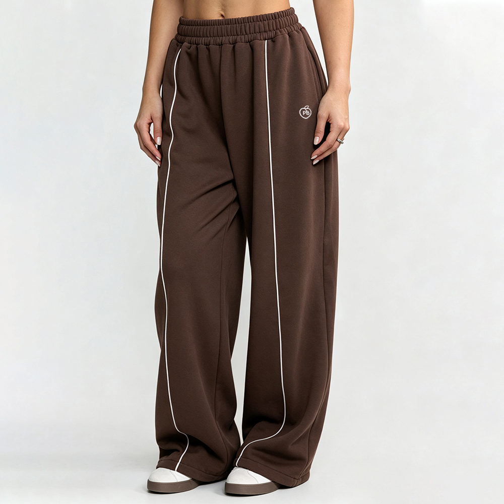 Bum Striped Baggy Pants Wide L - Women Shoes Joggers recension och pris