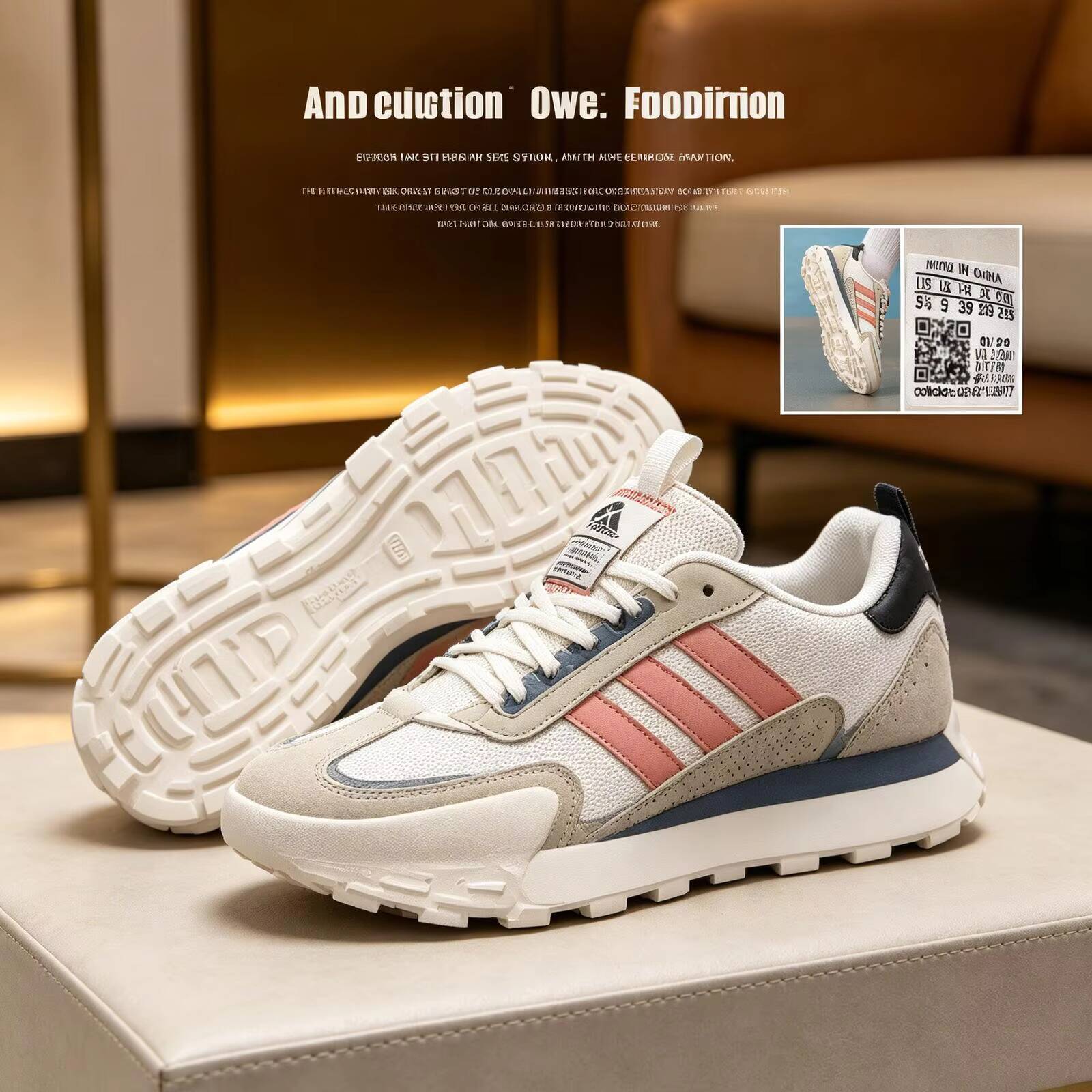 New Adidas Women Beige Pink Co - Women'S Shoes Pink Adidas recension och pris