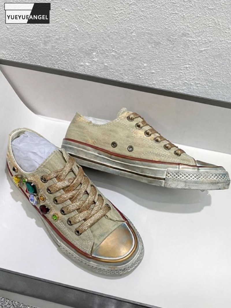 Vintage Women Low Cut Lace Up  - Women Shoes Joggers recension och pris