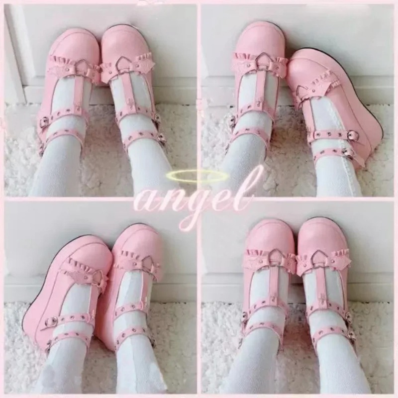 New Sweet Heart Buckle Wedges  - Women'S Shoes Everyday recension och pris
