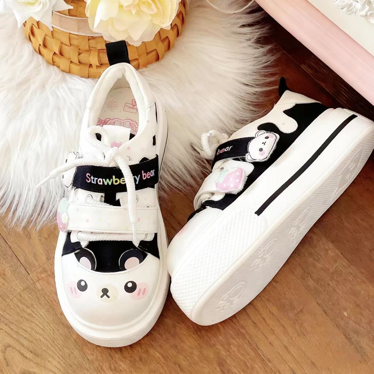 2026 Autumn New Cute Strawberr - Women'S Shoes Com recension och pris