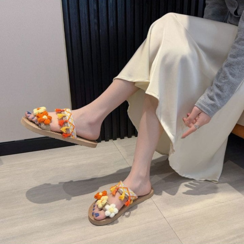 Fashion Braided Jute Sandals W - Women Shoes Must Have recension och pris