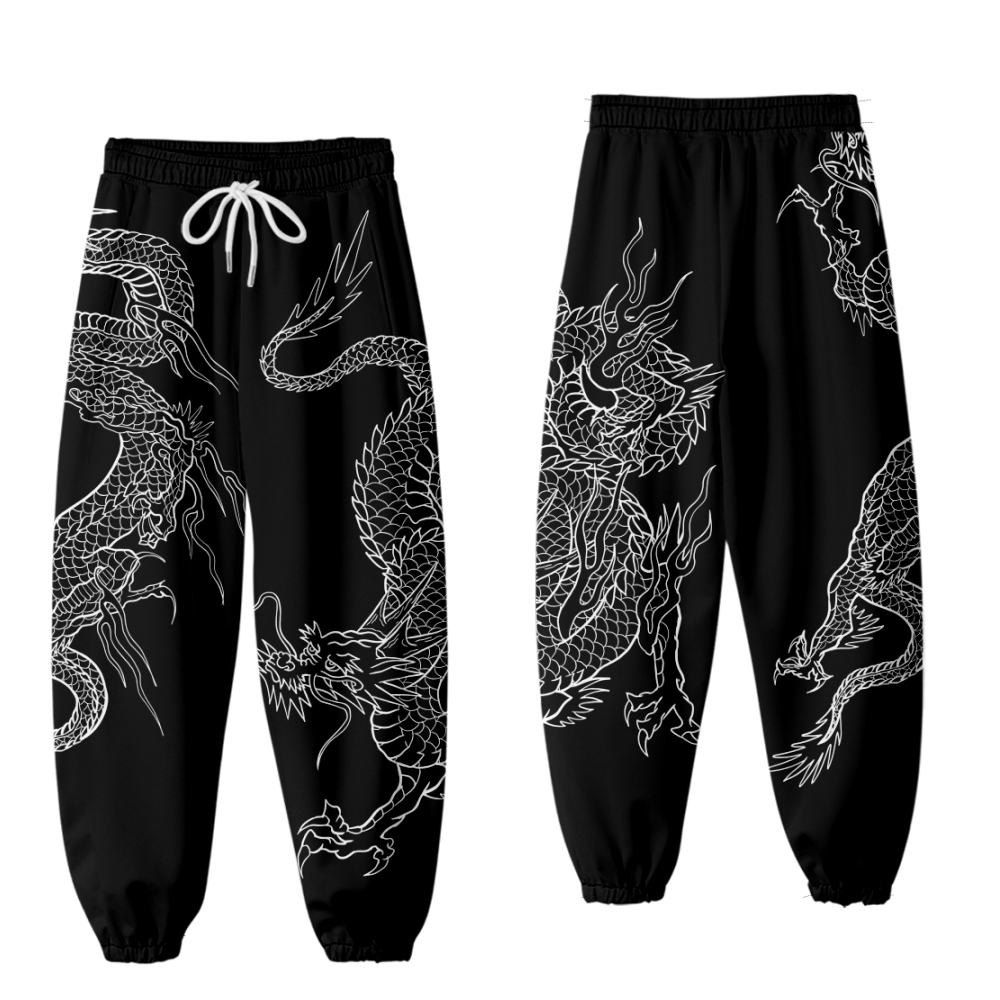 Anime Dragon 3D Sweatpants Fas - Women Shoes Joggers recension och pris
