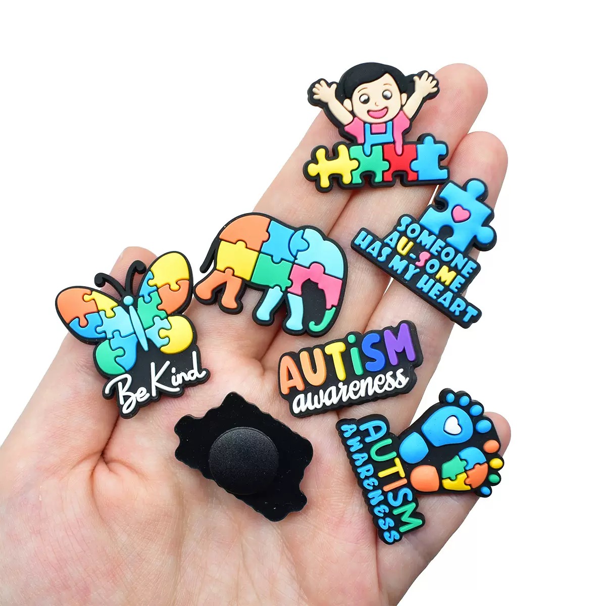 16-100pcs Be Kind Autism Shoe  - Women Shoes Kinds recension och pris