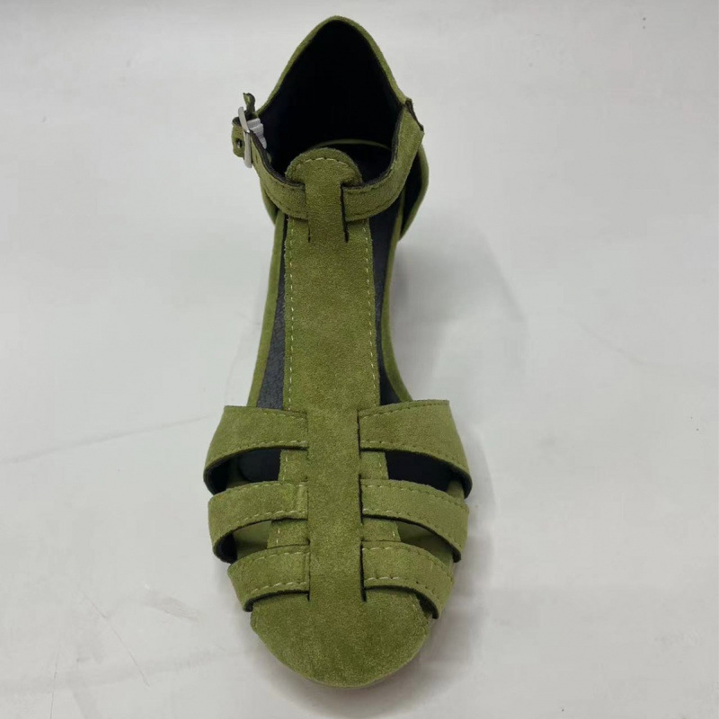Women's Green Suede Kitten Hee - Women'S Shoes Everyday recension och pris