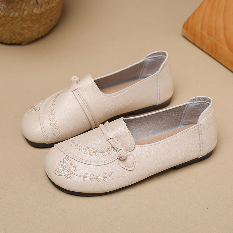 Ladies' mother's shoes, elderl - Women'S Shoes Round Toe recension och pris