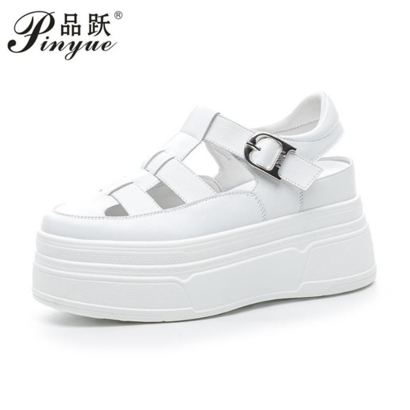 8.5cm Hollow Full Cow Genuine  - Wedge Heeled Sneaker recension och pris