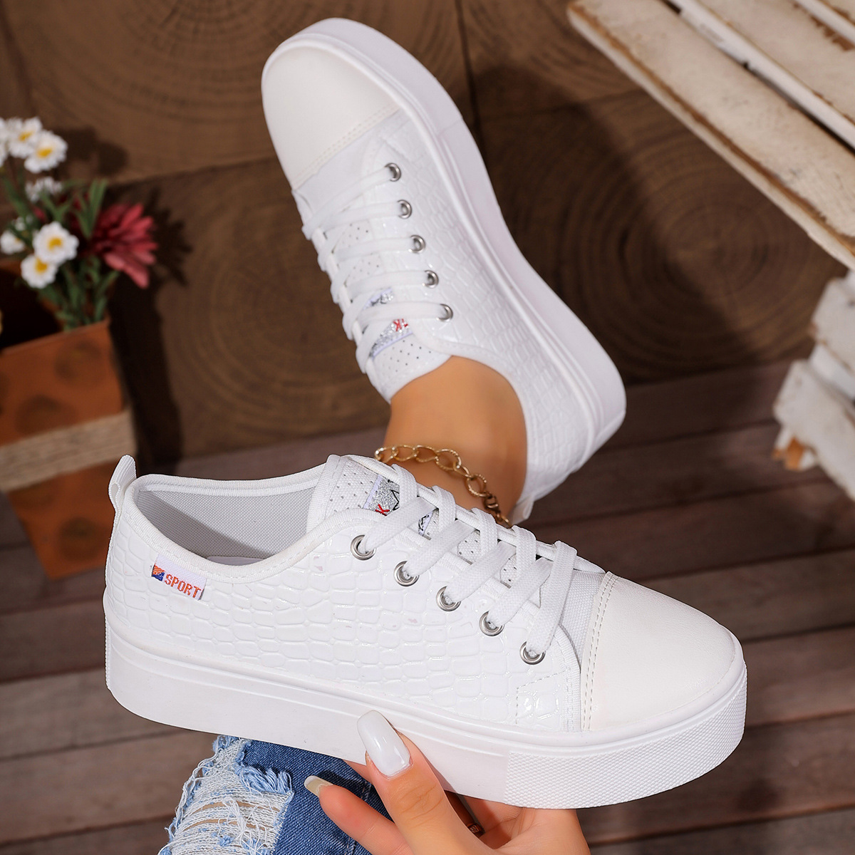 New women's flat casual single - Women'S Shoes Com recension och pris