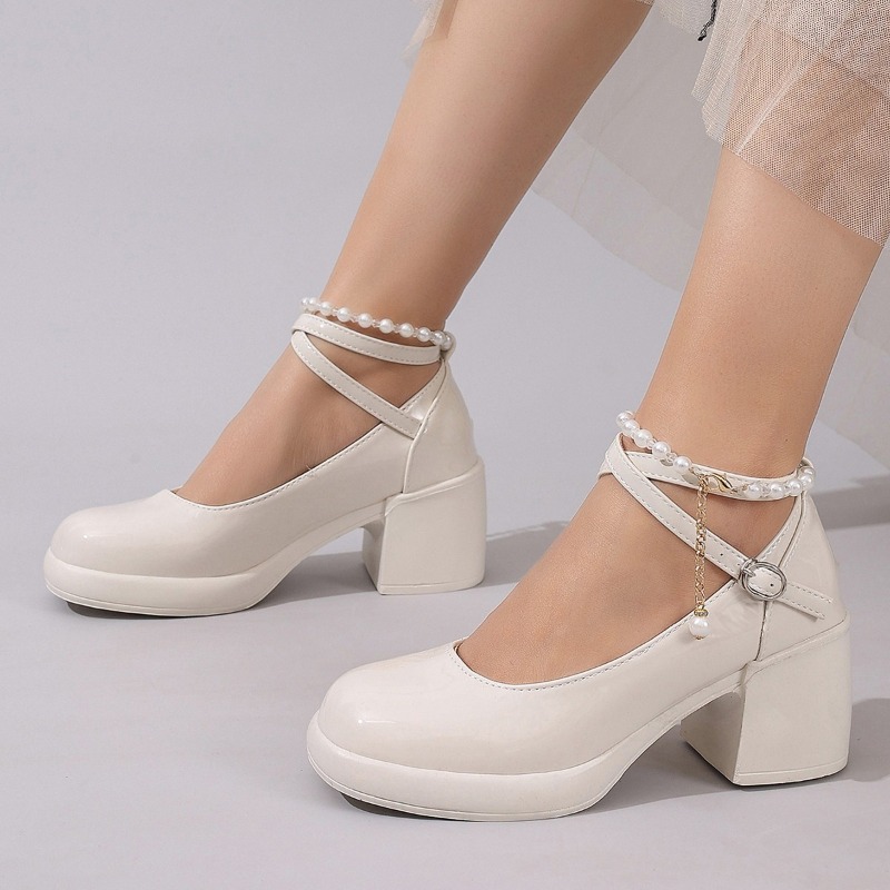 New Women Pumps Shoes Fashion  - Women'S Shoes Round Toe recension och pris