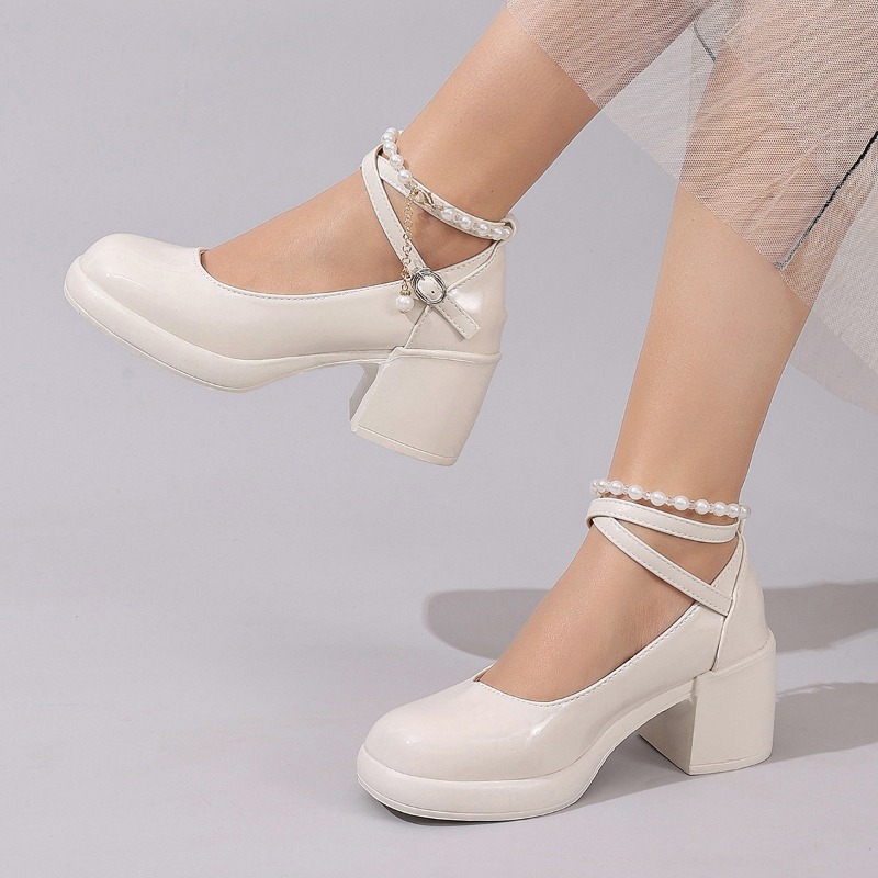 New Women Pumps Shoes Fashion  - Women'S Shoes Round Toe recension och pris
