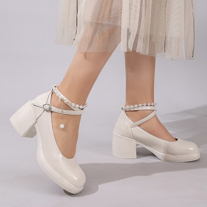 New Women Pumps Shoes Fashion  - Women'S Shoes Round Toe recension och pris