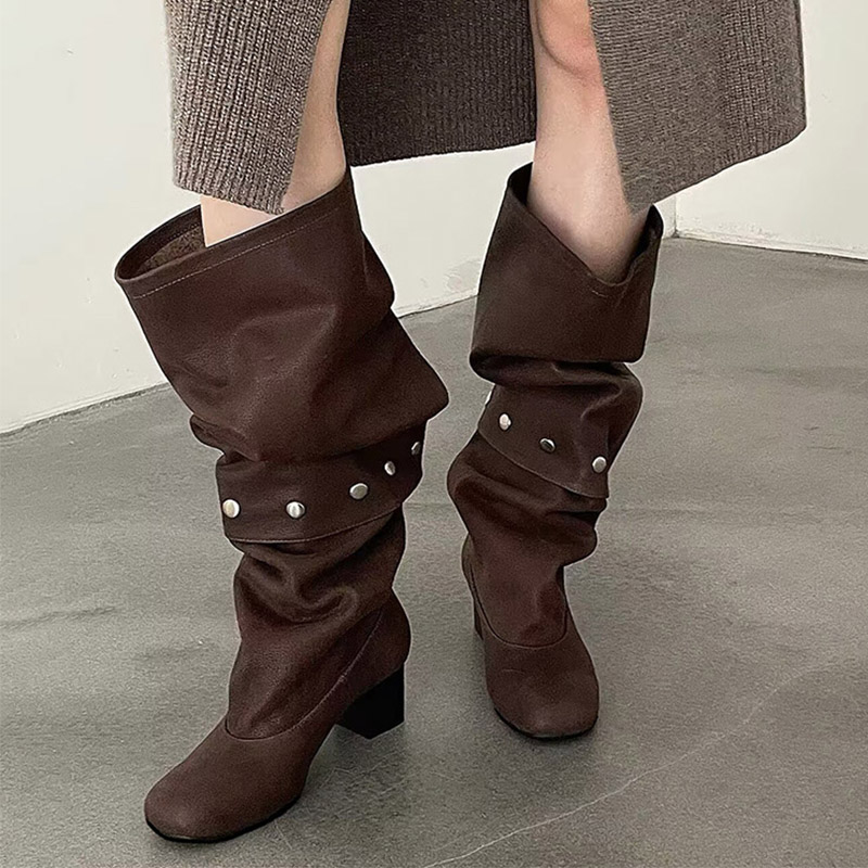 New Women Knee High Heels Boot - Women'S Shoes Chelsea recension och pris