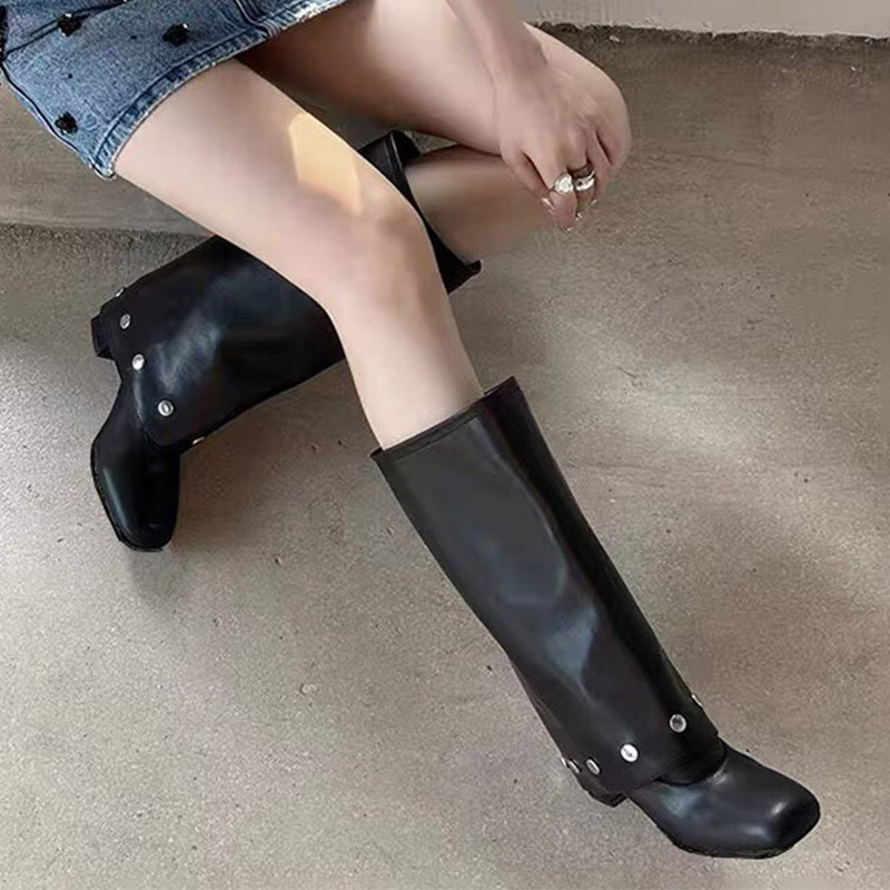 New Women Knee High Heels Boot - Women'S Shoes Chelsea recension och pris