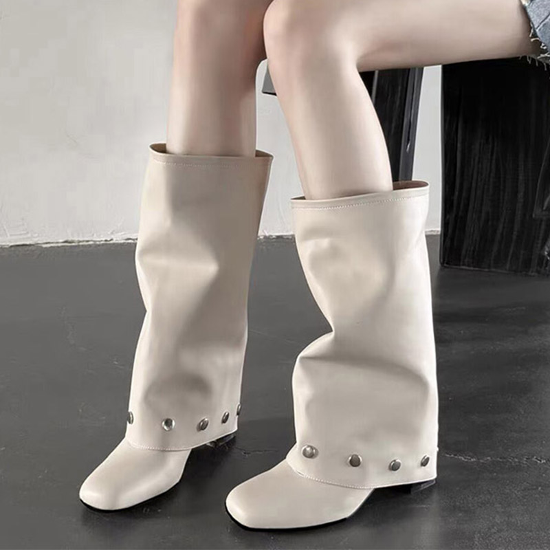 New Women Knee High Heels Boot - Women'S Shoes Chelsea recension och pris