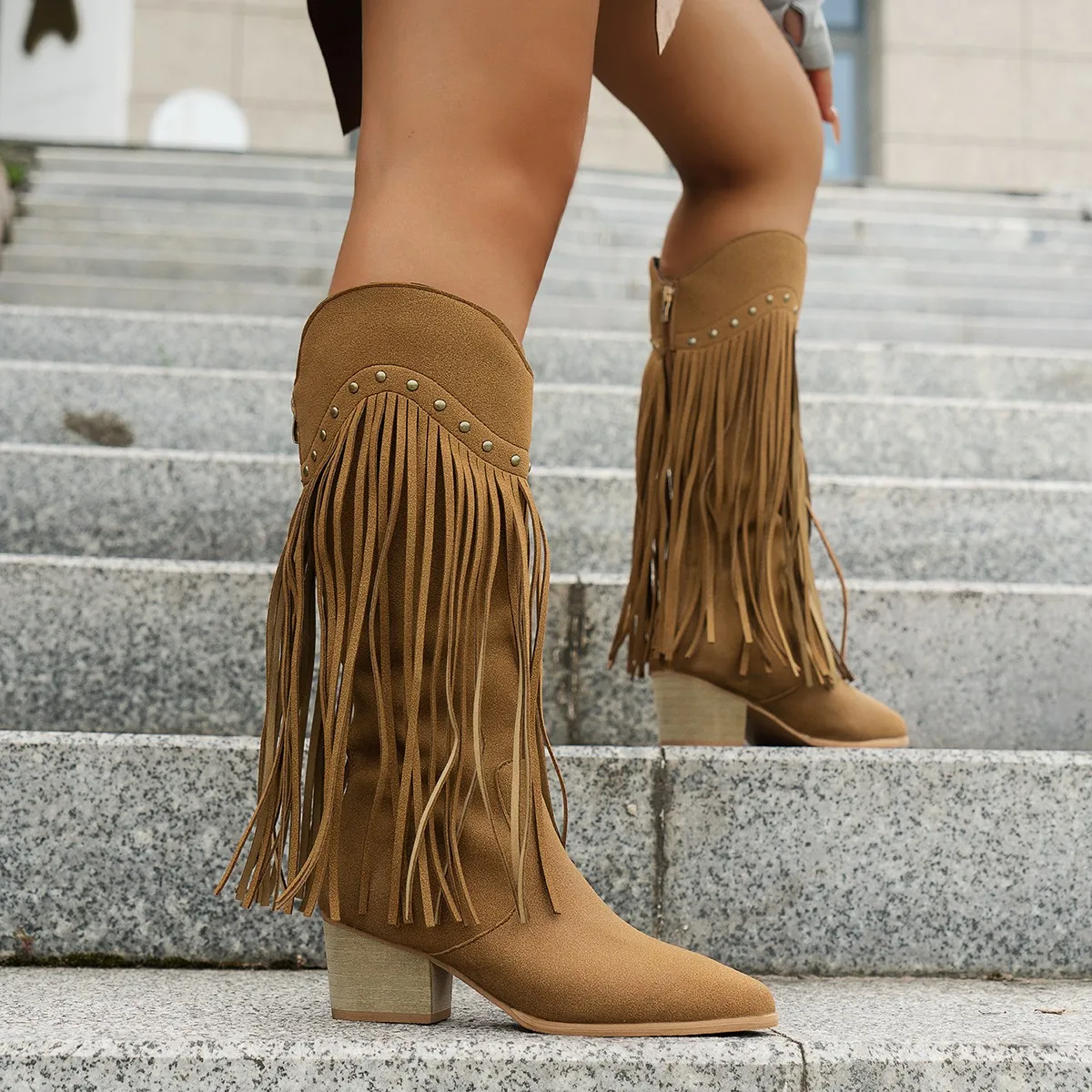 Plus Size 43 Women's Tassels W - Women'S Shoes Chelsea recension och pris