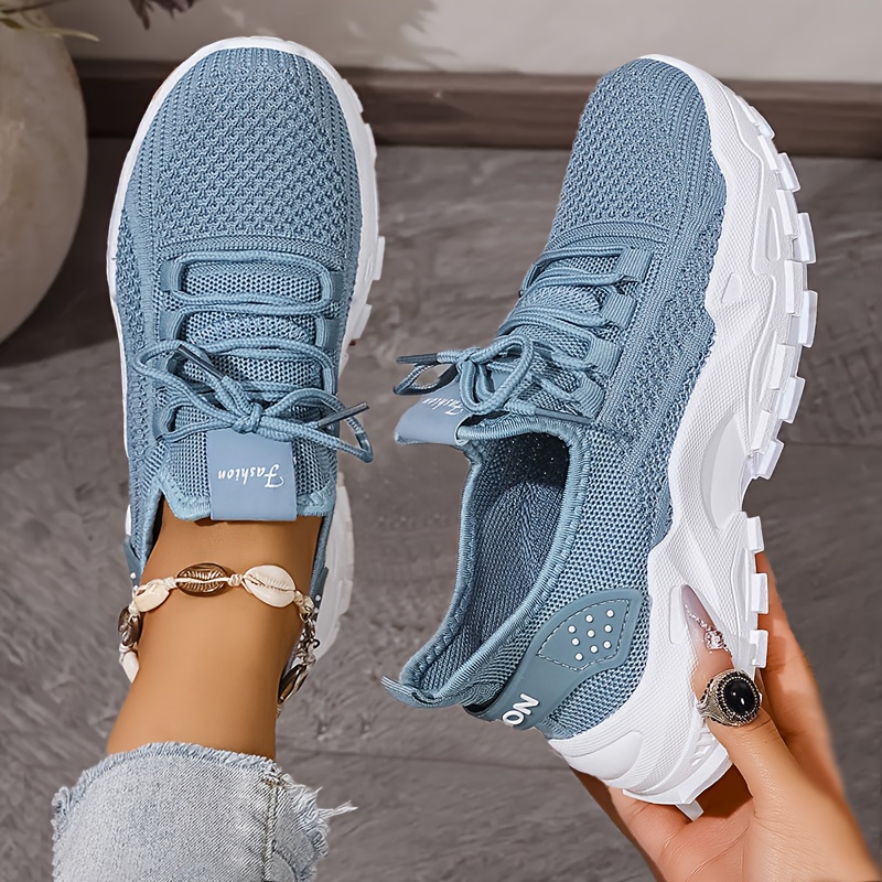 Breathable Knit Sneakers Fashi - Women'S Shoes Com recension och pris