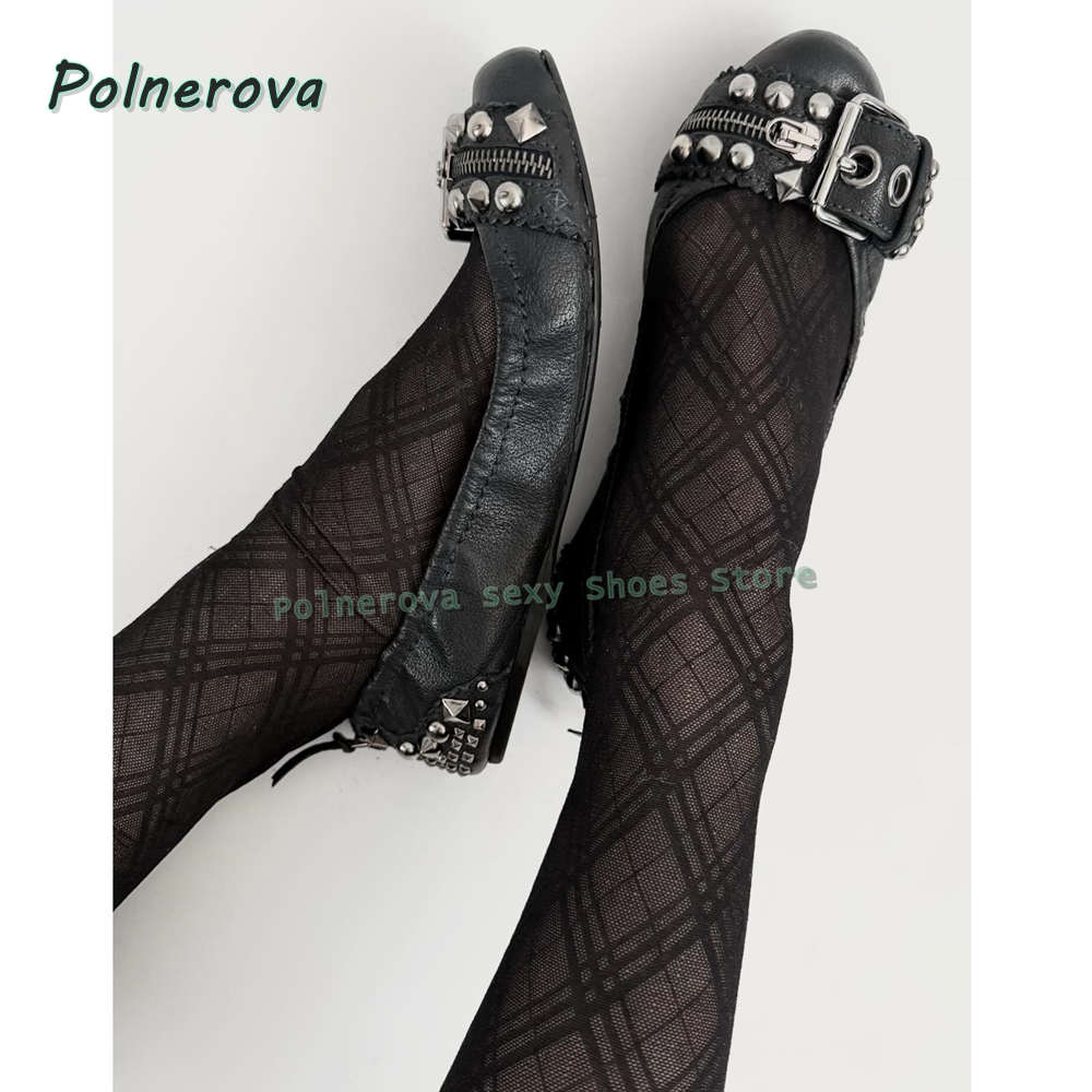 Rivet Belt Buckle Mary Jane Sh - Women'S Shoes Large recension och pris