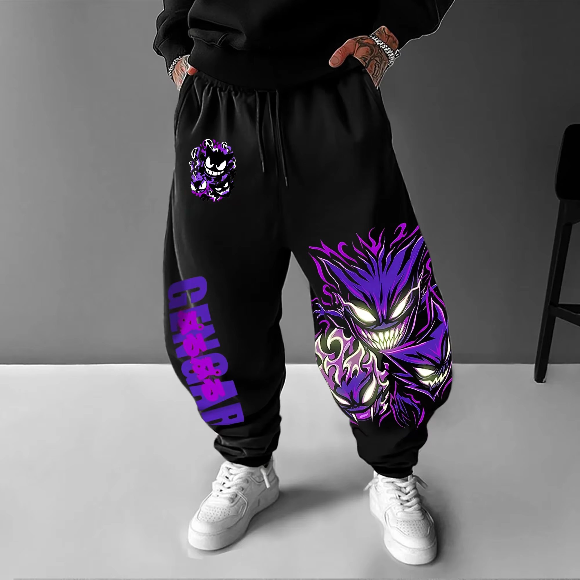 Y2K 2026 Pokemon Gengar Cotton - Women Shoes Joggers recension och pris