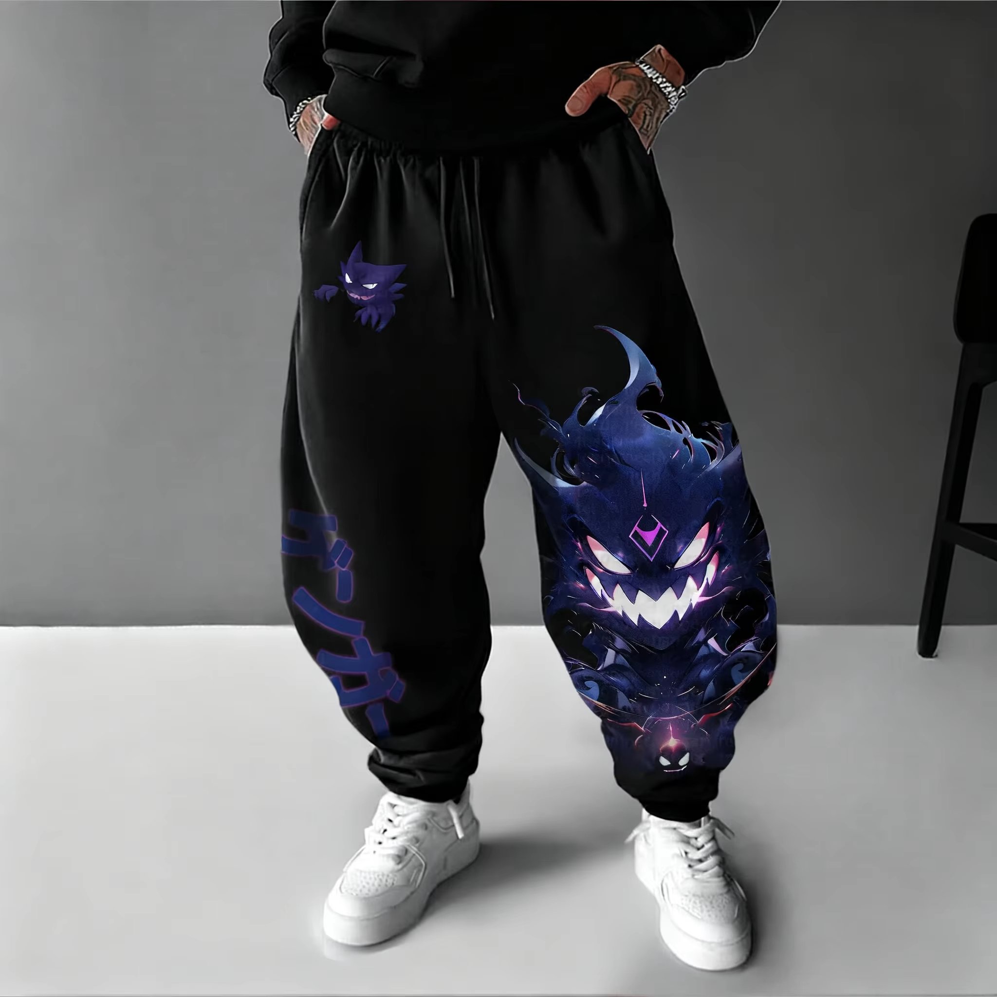 Y2K 2026 Pokemon Gengar Cotton - Women Shoes Joggers recension och pris
