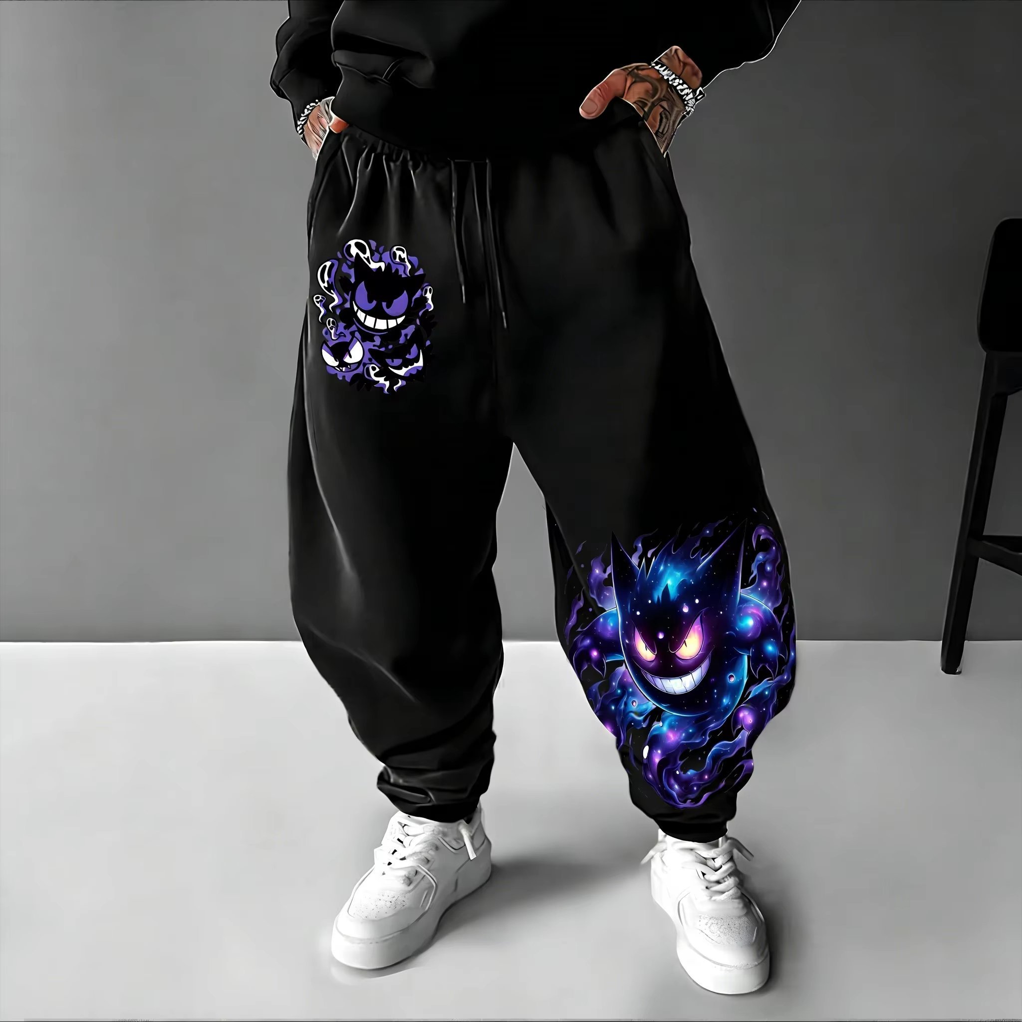 Y2K 2026 Pokemon Gengar Cotton - Women Shoes Joggers recension och pris