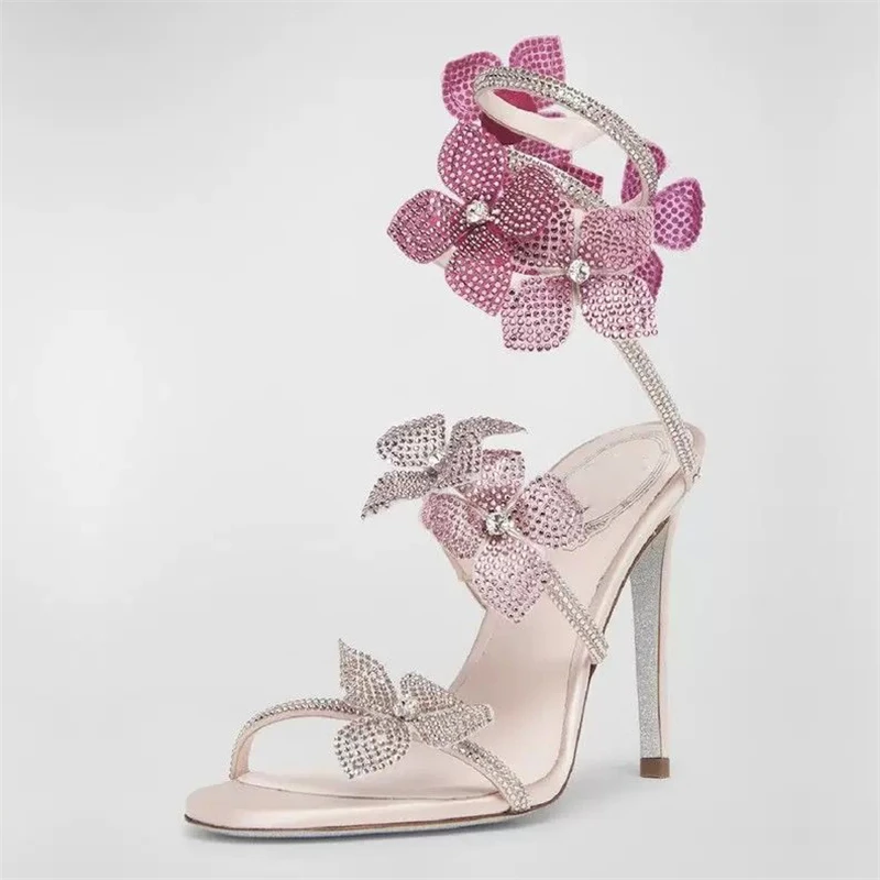 Eilyken Sexy CRYSTAL Flower Th - Women Shoes Zara recension och pris