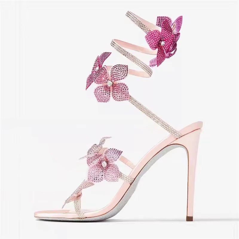 Eilyken Sexy CRYSTAL Flower Th - Women Shoes Zara recension och pris