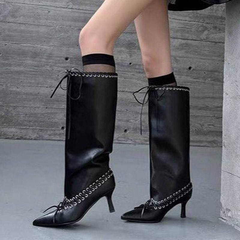Women Knee High Boots Pointed  - Women'S Shoes Chelsea recension och pris