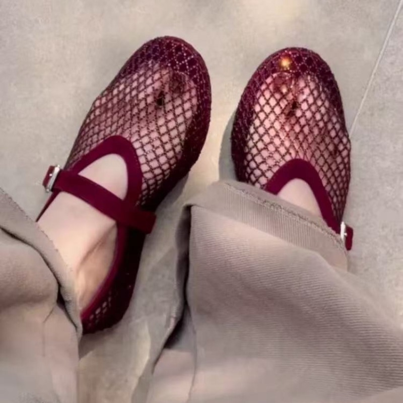Hollow Rhinestone Baotou Sanda - Women'S Shoes Everyday recension och pris