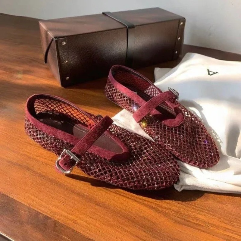 Hollow Rhinestone Baotou Sanda - Women'S Shoes Everyday recension och pris