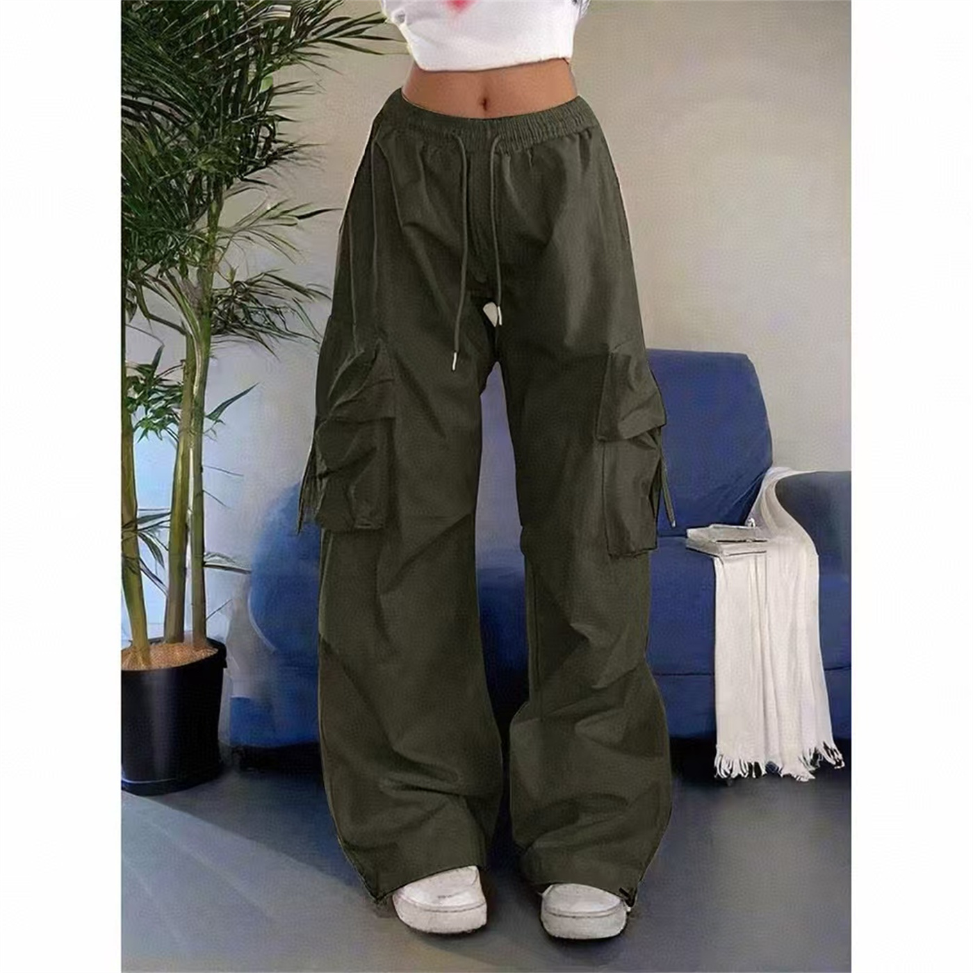 Oversized Pocket High Street P - Women Shoes Joggers recension och pris