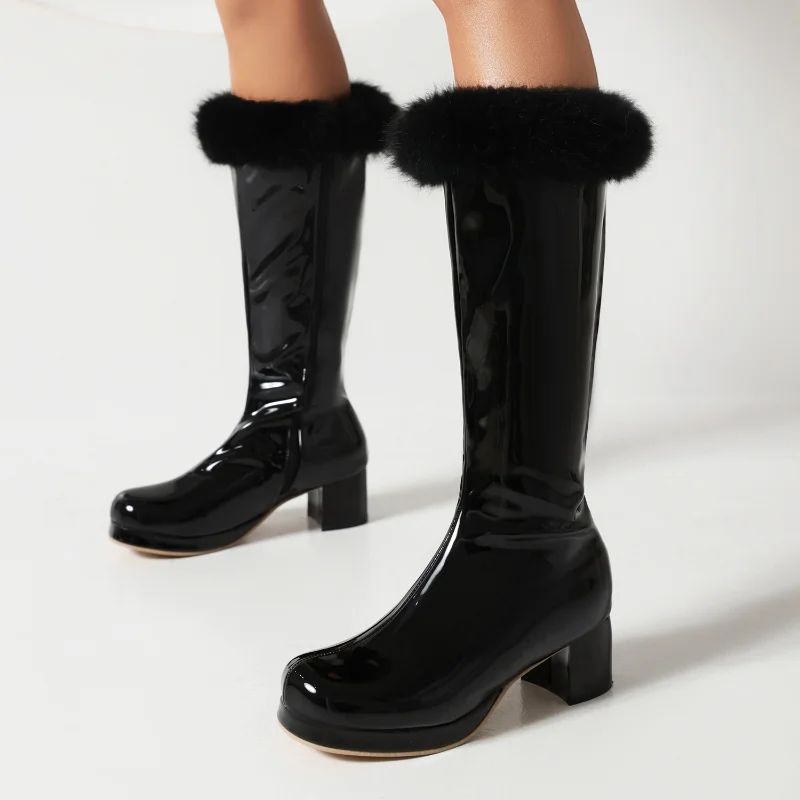 2025 Sweet Style Rabbit Fur Ca - Women Shoes Kinds recension och pris