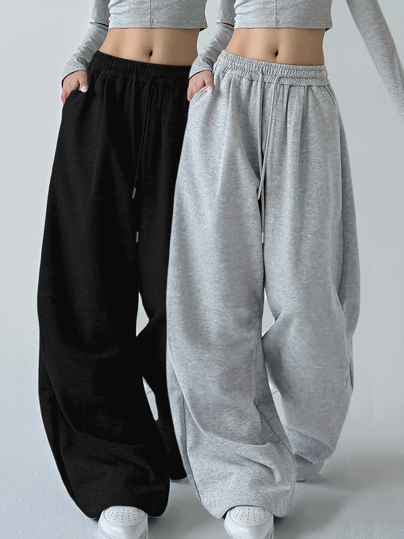 Y2K Harajuku Wide Leg Sweatpan - Women Shoes Joggers recension och pris