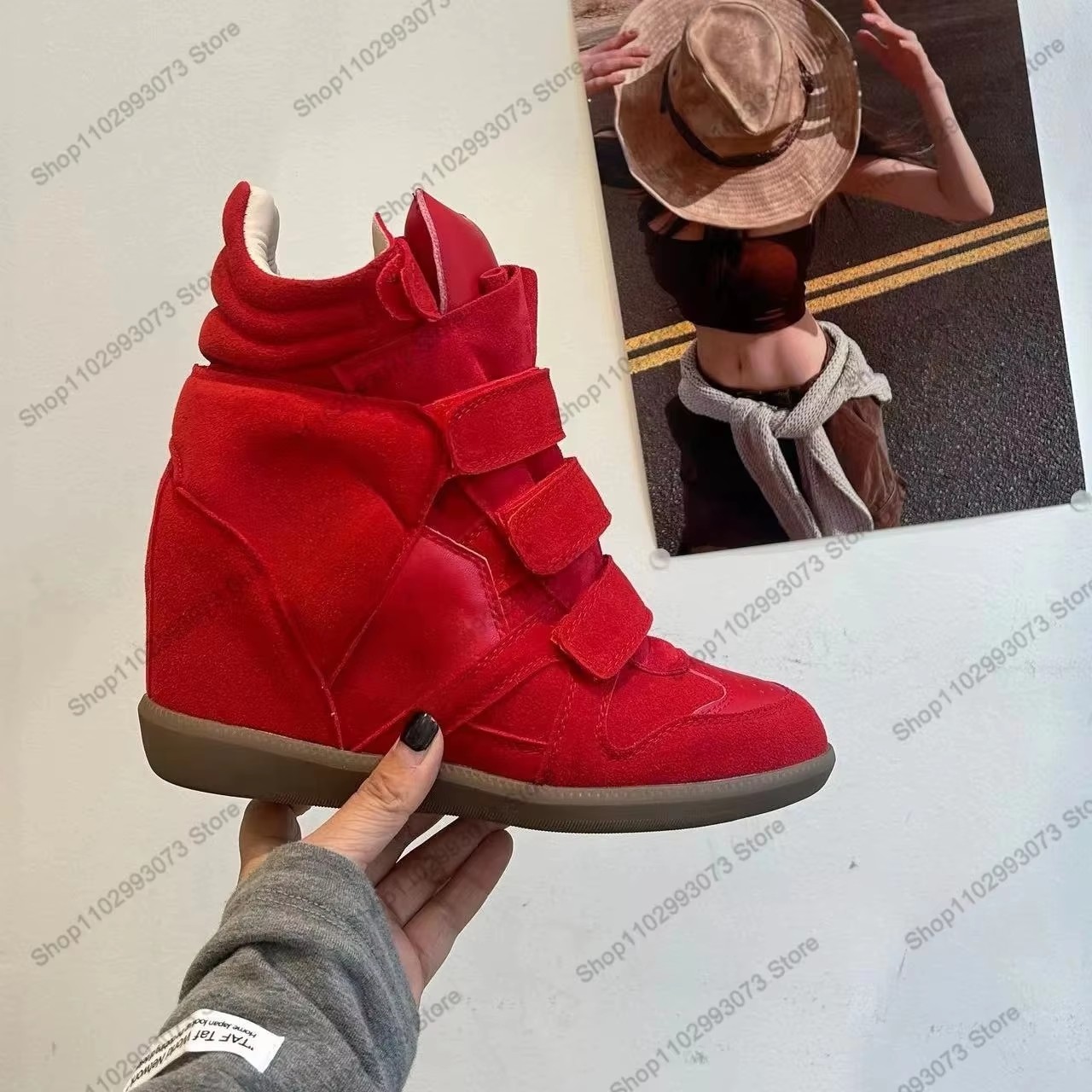 Women Hidden Wedge Heel High‑T - Women'S Shoes Hey Dude recension och pris